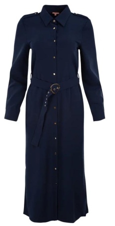 Платье миди женское / Тёмно-синий / 44