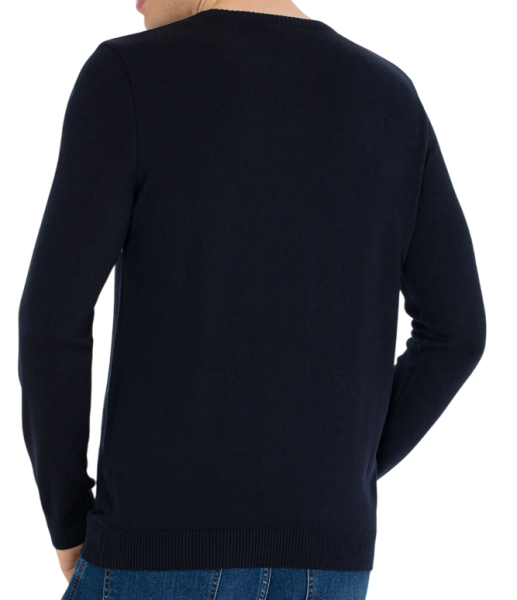 Джемпер с принтом мужской / Тёмно-синий / 46 Джемпер с принтом мужской / Тёмно-синий / 46