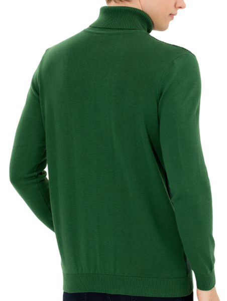 Водолазка хлопковая мужская / Тёмно-зелёный / 48 Водолазка хлопковая мужская / Тёмно-зелёный / 48