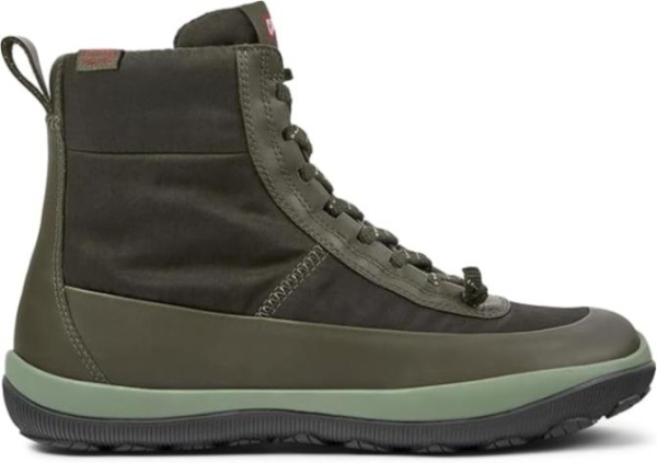 Ботинки на шнуровке женские / Зеленый / 37