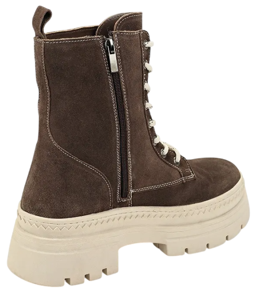 Ботинки замшевые женские / Коричневый / 37