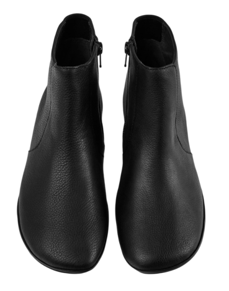 Полуботинки кожаные женские / Черный / 37