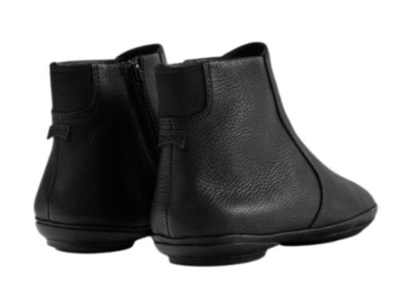 Полуботинки кожаные женские / Черный / 37