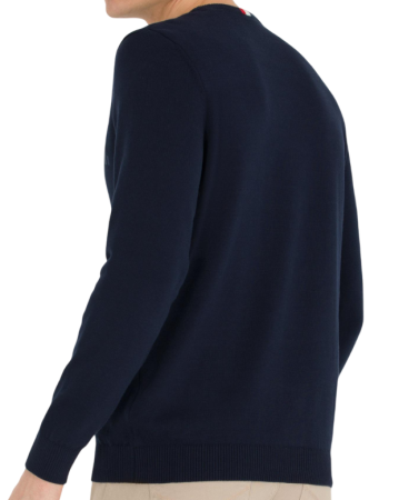 Джемпер с логотипом мужской / Тёмно-синий / 54 Джемпер с логотипом мужской / Тёмно-синий / 54