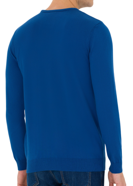 Джемпер хлопковый мужской / Синий / 48 Джемпер хлопковый мужской / Синий / 48