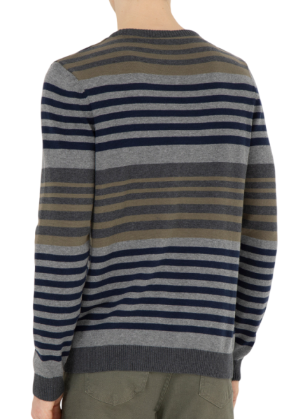 Джемпер хлопковый мужской / Тёмно-зелёный / 52 Джемпер хлопковый мужской / Тёмно-зелёный / 52