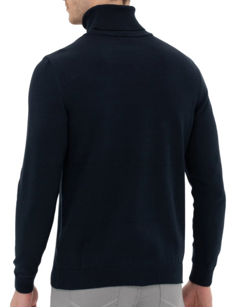 Водолазка хлопковая мужская / Тёмно-синий / 46 Водолазка хлопковая мужская / Тёмно-синий / 46