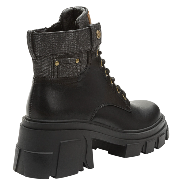 Ботинки на шнуровке женские / Темно-серый / 37