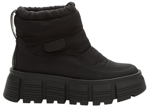 Ботинки на платформе женские / Черный / 39