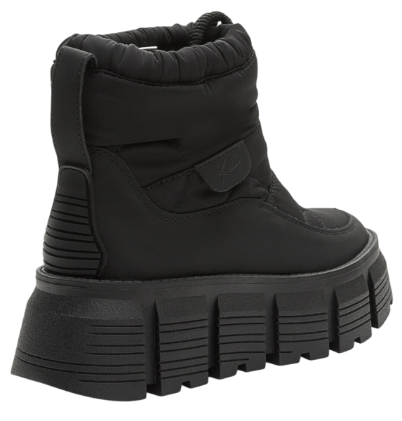 Ботинки на платформе женские / Черный / 39