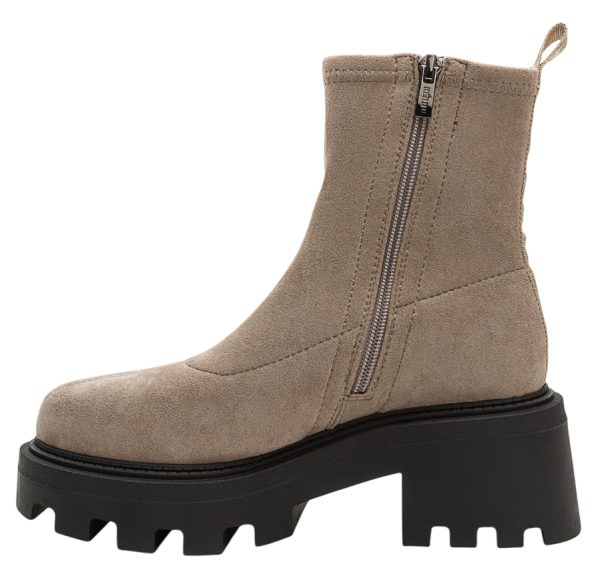 Ботинки на платформе женские / Молочный / 38