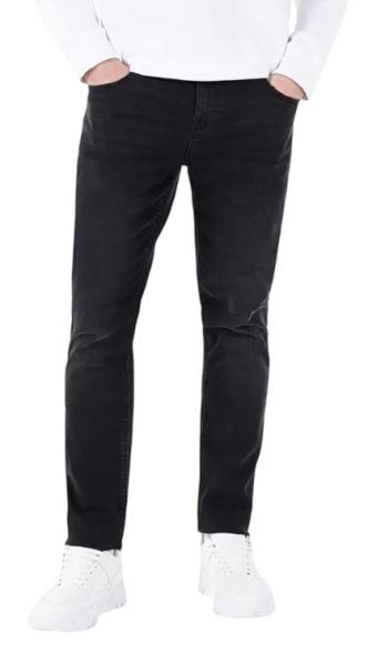 Брюки джинсовые мужские / Черный / 48 Брюки джинсовые мужские / Черный / 48