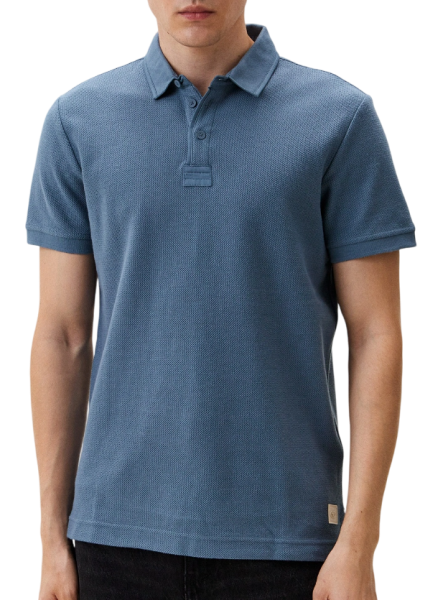 Поло хлопковое мужское / Синий / 50 Поло хлопковое мужское / Синий / 50