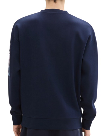 Свитшот с принтом мужской / Синий / 48 Свитшот с принтом мужской / Синий / 48