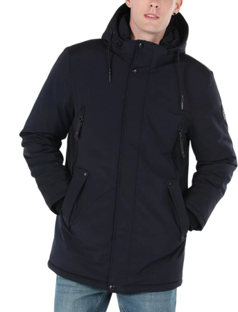 Куртка-парка мужская / Синий / 46