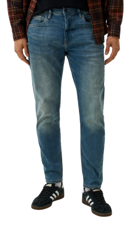 Джинсы зауженные мужские / Синий / 50 Джинсы зауженные мужские / Синий / 50