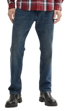 Джинсы прямого кроя мужские / Синий / 48 Джинсы прямого кроя мужские / Синий / 48