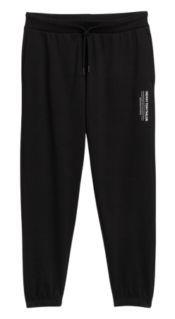 Брюки спортивные мужские / Черный / 46