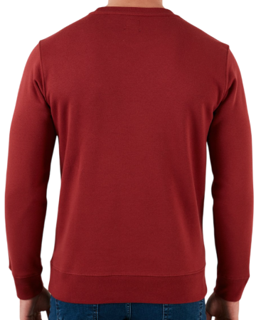 Свитшот с логотипом мужской / Бордовый / 46 Свитшот с логотипом мужской / Бордовый / 46