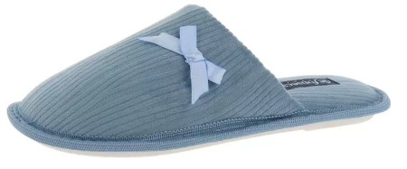 Тапочки закрытые женские / Голубой / 40