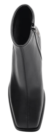 Ботильоны из экокожи женские / Черный / 40 Ботильоны из экокожи женские / Черный / 40