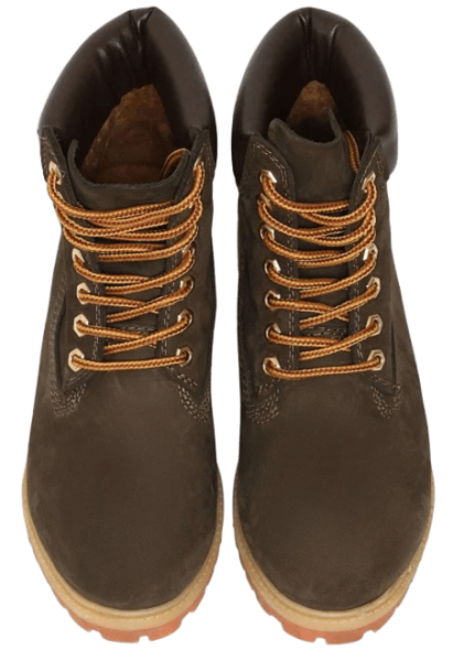 Ботинки из замши женские / Коричневый / 37