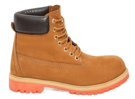 Ботинки из замши женские / Оранжевый / 37 Ботинки из замши женские / Оранжевый / 37