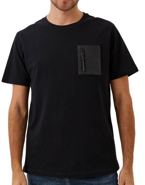 Футболка прямого кроя мужская / Черный / 46 Футболка прямого кроя мужская / Черный / 46