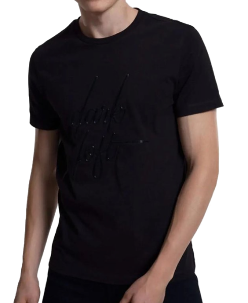 Футболка с принтом мужская / Черный / 46 Футболка с принтом мужская / Черный / 46