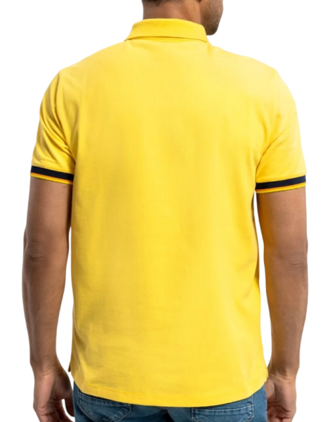Поло прямого кроя мужское / Желтый / 54 Поло прямого кроя мужское / Желтый / 54