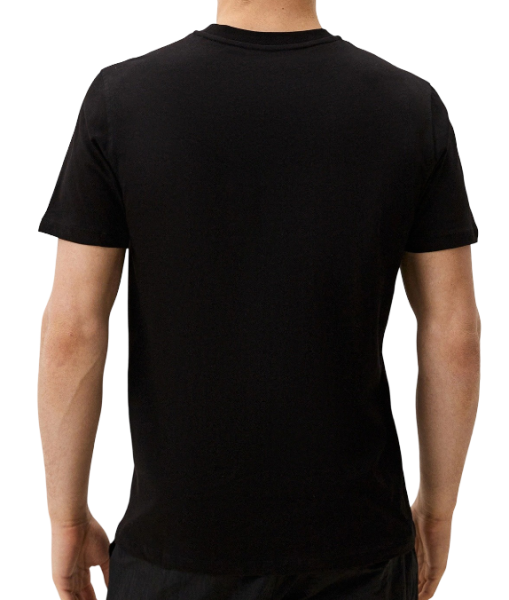 Футболка с логотипом мужская / Черный / 54 Футболка с логотипом мужская / Черный / 54