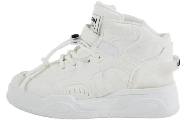 Кроссовки высокие для девочки / Белый / 33