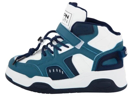 Кроссовки высокие для мальчика / Тёмно-синий / 34