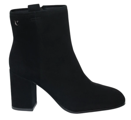 Полусапоги велюровые женские / Черный / 38 Полусапоги велюровые женские / Черный / 38