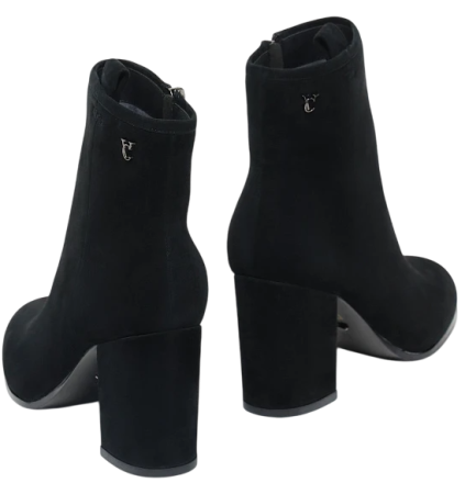 Полусапоги велюровые женские / Черный / 38 Полусапоги велюровые женские / Черный / 38