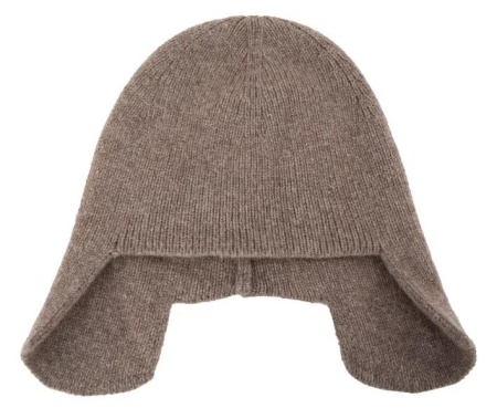 Шапка из шерсти женская / Коричневый / 56 Шапка из шерсти женская / Коричневый / 56