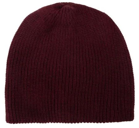 Шапка с шерстью женская / Бордовый / 56 Шапка с шерстью женская / Бордовый / 56