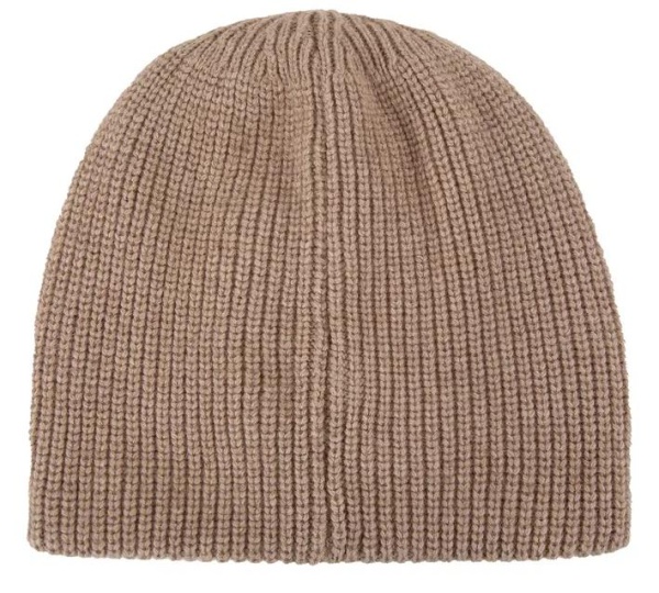 Шапка с шерстью женская / Бежевый / 56