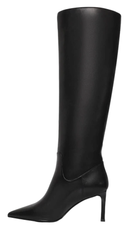 Сапоги кожаные женские / Черный / 40 Сапоги кожаные женские / Черный / 40