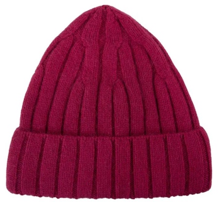 Шапка с шерстью женская / Розовый / 56 Шапка с шерстью женская / Розовый / 56