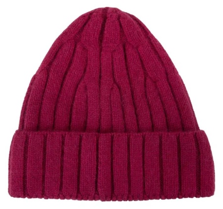 Шапка с шерстью женская / Розовый / 56 Шапка с шерстью женская / Розовый / 56