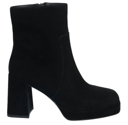 Полусапоги велюровые женские / Черный / 36 Полусапоги велюровые женские / Черный / 36