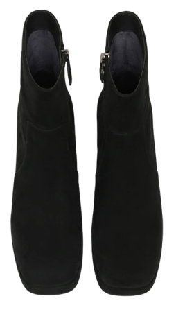 Полусапоги велюровые женские / Черный / 36 Полусапоги велюровые женские / Черный / 36