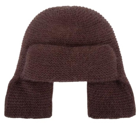 Шапка с шерстью женская / Коричневый / 56 Шапка с шерстью женская / Коричневый / 56