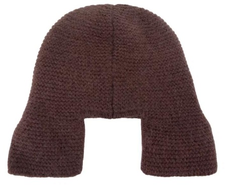 Шапка с шерстью женская / Коричневый / 56 Шапка с шерстью женская / Коричневый / 56