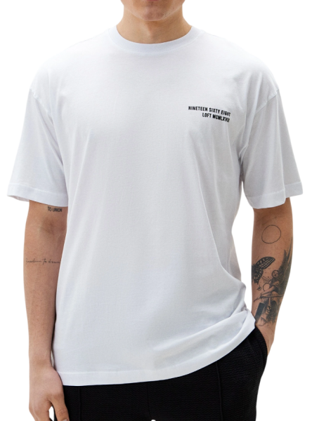 Футболка хлопковая мужская  / Белый / 50 Футболка хлопковая мужская  / Белый / 50