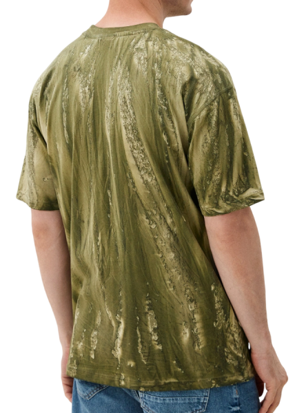 Футболка с принтом мужская / Хаки / 46 Футболка с принтом мужская / Хаки / 46