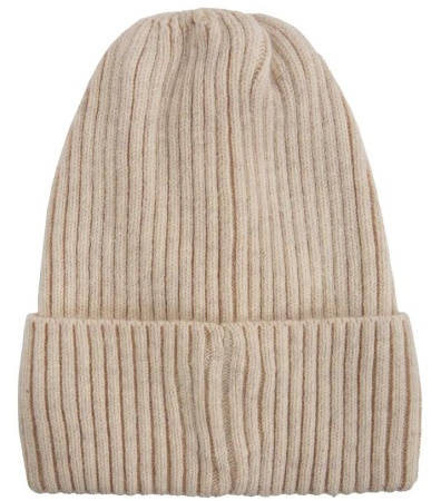 Шапка с шерстью женская / Бежевый / 56 Шапка с шерстью женская / Бежевый / 56