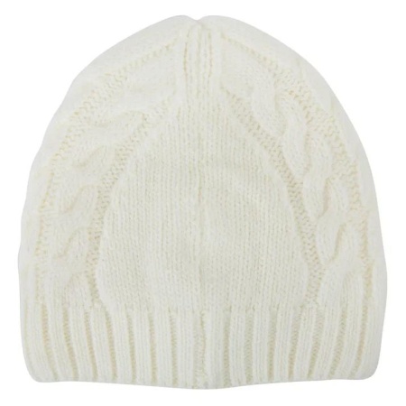 Шапка с шерстью женская / Белый / 56 Шапка с шерстью женская / Белый / 56