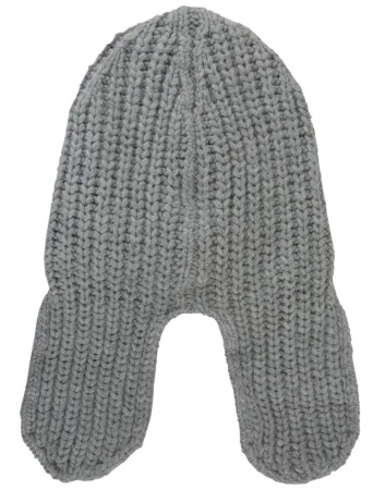 Шапка с шерстью женская / Серый / 56 Шапка с шерстью женская / Серый / 56